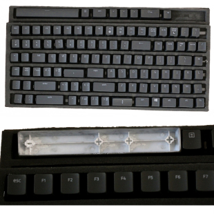 Razer雷蛇黑寡妇蜘蛛标准版幻彩X猎魂光蛛 机械键盘透光键帽单个