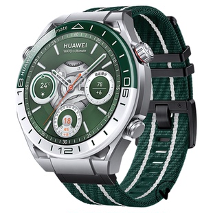 适用华为ultimate2手表带非凡探索大师同款watch5精密GT6帆布尼龙腕表带智能watchgt5pro运动GT4男士秋冬