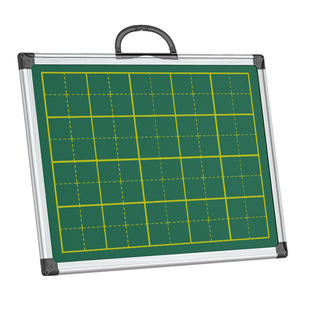 小黑板田字格家用儿童画板师范生练粉笔字可擦磁贴教学绿板挂墙式