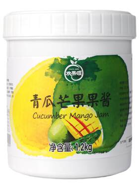 鲜活欢果颂青瓜芒果酱果酱酱