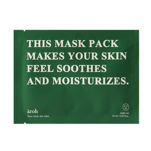 aroh韩国积雪草面膜晒后急速补水保湿滋润舒缓敏感收毛孔空调10片