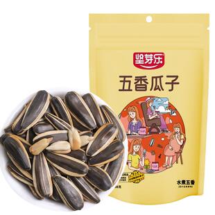坚芽乐五香多味瓜子炒熟大颗粒葵花籽坚果炒货孕妇休闲办公室零食