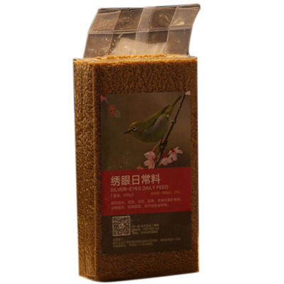 绣眼鸟食丘山鸟粮绣眼颗粒饲料