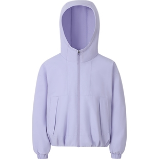 本来BENLAI女童防泼水连帽羽绒服宽松保暖外套25秋新款BTA1500