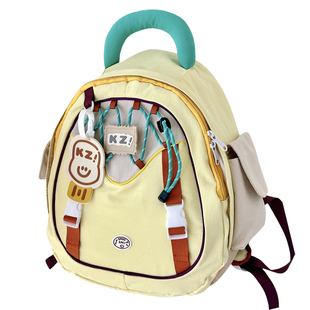 学院风可爱小众设计书包日系高中学生双肩包初中生小清新森系背包