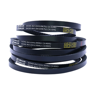 三力士三角带AV13X615-1700同步齿形皮带农用空压机橡胶传动皮带