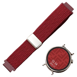 【马上發財】适用三星watch7表带WATCH8新年Ultra2磁吸编织智能手表watch6class腕带JY男女款watch5pro秋冬季