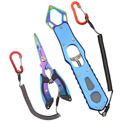 不锈钢控鱼器摘钩钳路亚钓鱼钳子