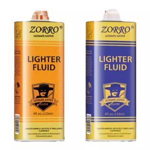 ZORRO佐罗煤油打火机燃料原装正品金油清香怀炉专用火石棉芯配件