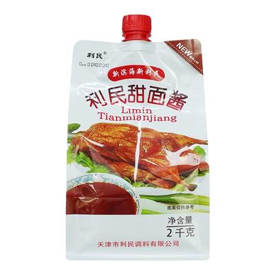 天津利民甜面酱老北京烤鸭酱袋装