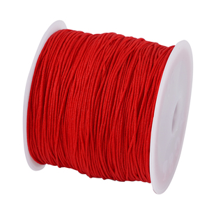 73号玉线手工编织线0.6毫米粗文玩菩提手链编织彩色线绳diy串珠线