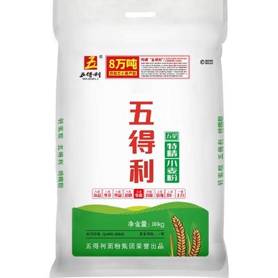 五得利特精中筋家用20斤面粉10kg