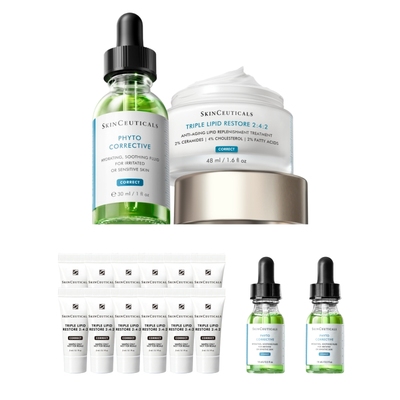 【顺丰速达】修丽可色修精华+242面霜套装 舒缓修护淡化痘印