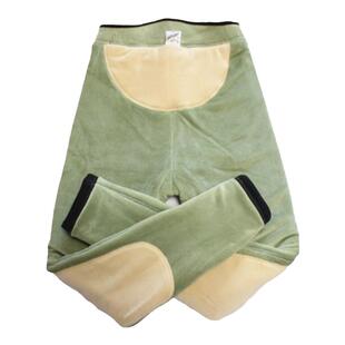 男童保暖裤孩棉加绒加厚肥加大版中大童光滑面料三层热高腰