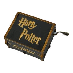 无聊了玩一玩哈利波特手摇音乐盒! 暗黑迷你八音盒小创意生日礼物