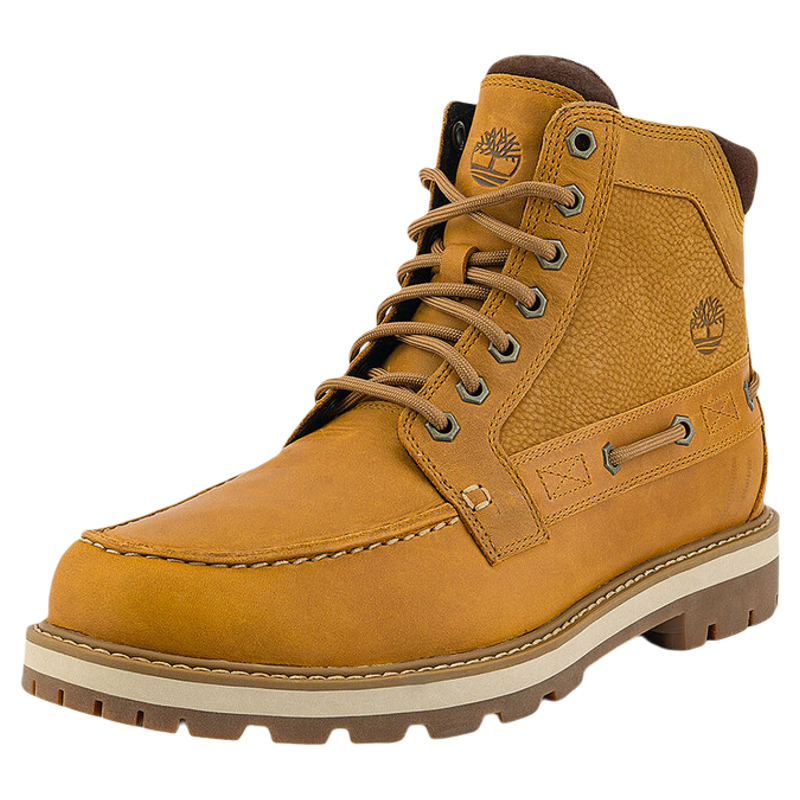 Timberland添柏岚男鞋户外皮质鞋面高帮徒步登山大黄靴6寸靴A697H