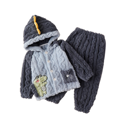 宜爽儿休闲2件秋冬季节睡衣套装