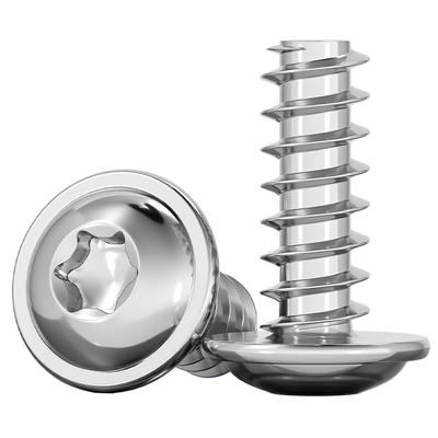 PWB盘头梅花带垫平尾自攻螺丝