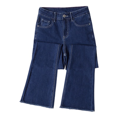 八分九分时尚个性牛仔喇叭裤