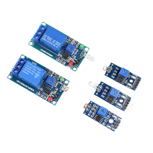 光敏电阻传感器模块DC5V/12V光控开关光敏二极管光线接收亮度检测