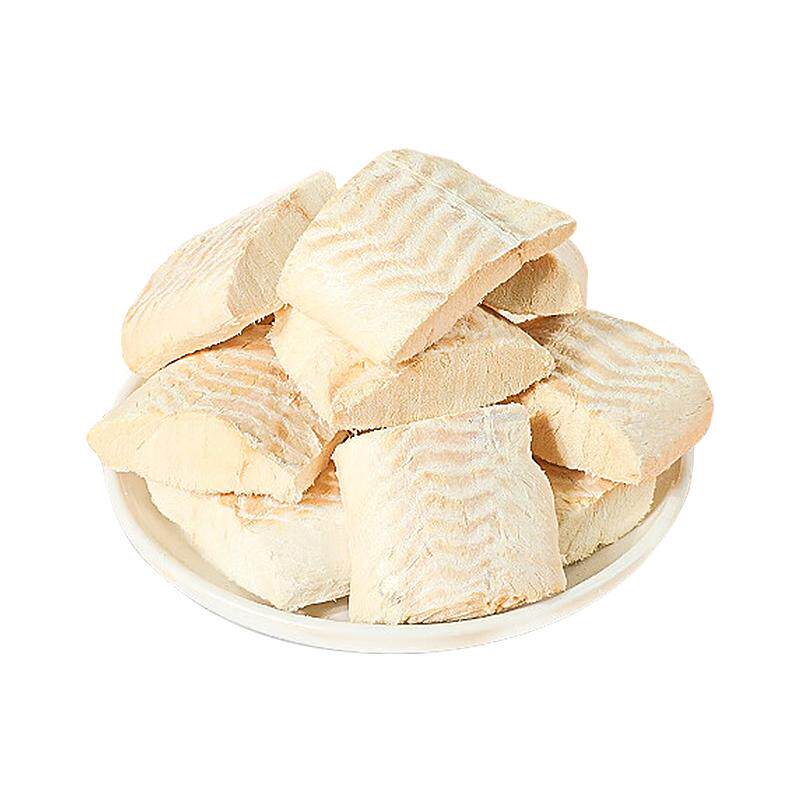 冻干鳕鱼块试吃宠物冻干片猫狗零食家里增肥发腮营养用品奖励训练