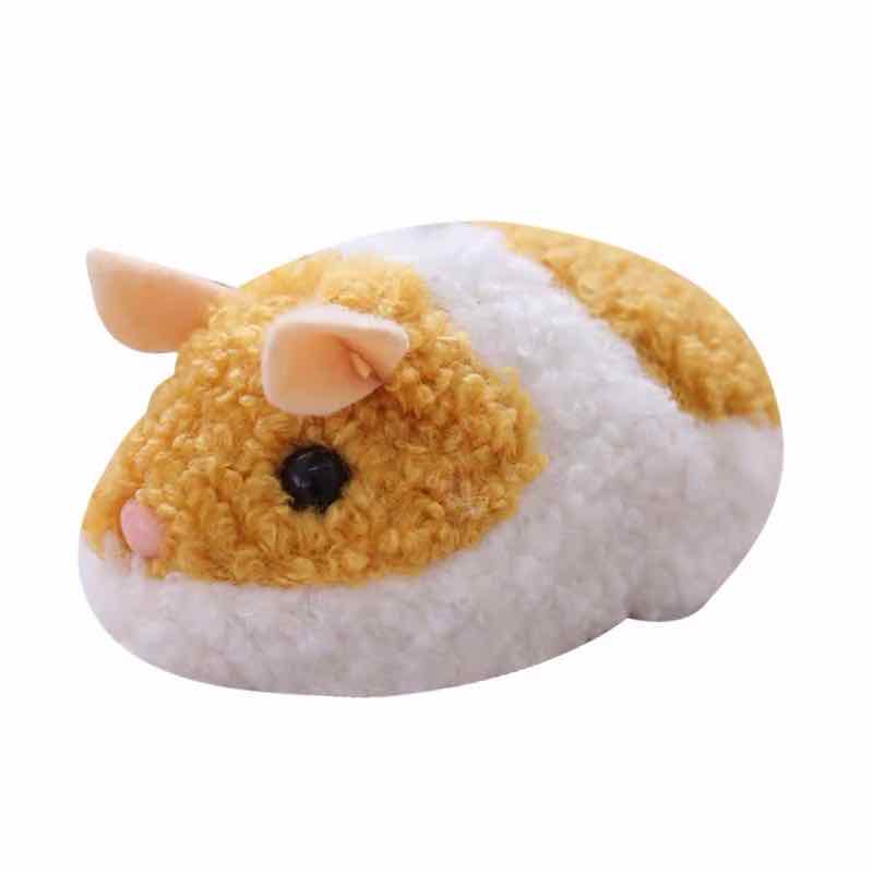 电动仓鼠抓机娃娃毛绒老鼠抖音同款儿童益智猫猫玩具鼠年礼物