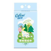可心柔壁挂式洗脸巾200抽加大加厚