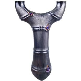 钛合金竹节飞虎弓 千发高精准大威力实战扁皮弹弓 户外弹射玩具蛋