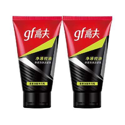 男士控油泡沫洗面奶高夫