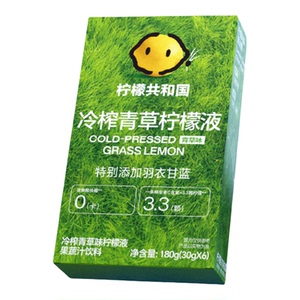 柠檬共和国冷榨柠檬液30g*6条