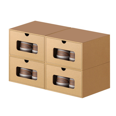 平价抽拉式鞋盒，小空间收纳神器