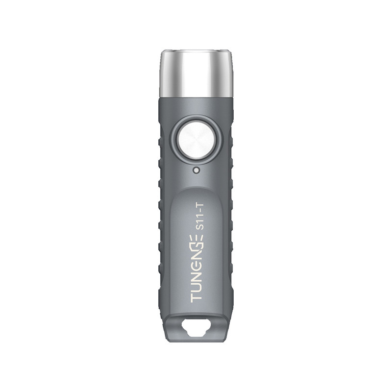 途能S11-T钥匙扣手电筒迷你便携EDC强光USB-C充电磁吸防水小手电