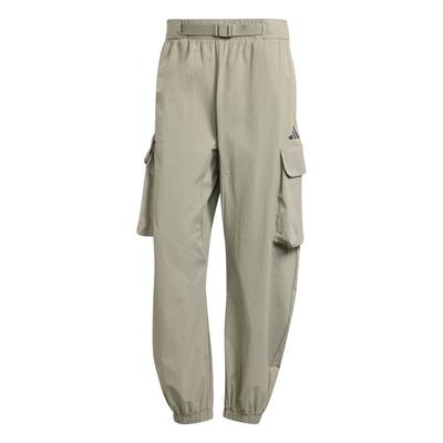 阿迪达斯男拒水可调节腰带运动裤