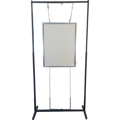 伸缩门型展架立式书画艺术展板