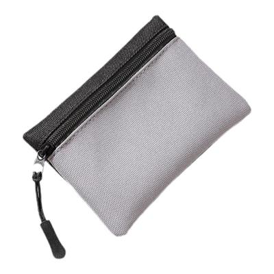 零钱包布艺拉链收纳包便携小包