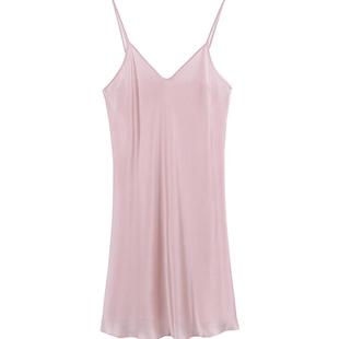 狄兰丝真丝睡裙女吊带秋季2024年新款桑蚕丝性感显瘦短裙高级感