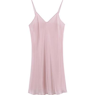 真丝睡裙女性感吊带睡衣