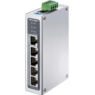 包顺丰 含增值 TP-LINK TL-SF1008工业级交换机 导轨式8口以太网千兆交换机电力轨道耐高温 SF1005工业级