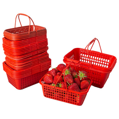 七色魔方草莓篮子一次性水果篮