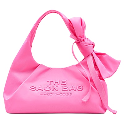 【新年特惠】MARC JACOBS/莫杰  SACK 中号尼龙蝴蝶结可爱肩背包