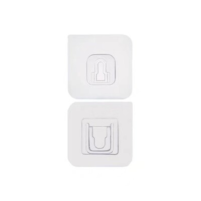 强力贴片亚克力卡扣家用插排粘贴