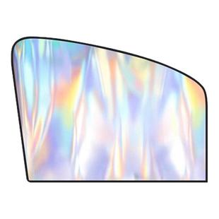 汽车遮阳帘侧窗车窗帘宝宝车用车载磁吸式镭射遮阳挡车内防晒隐私