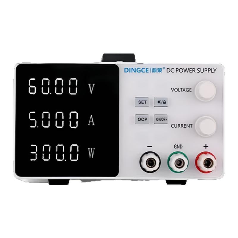 鼎策编码可调直流稳压电源30V5高精度功率显示四位编码器调节程控