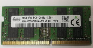 SK Hynix/Xianfeng x 1 16GB 2RX8PC4-2666V   DR4 