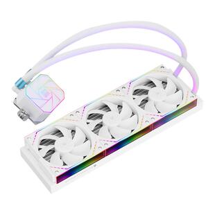利民Thermalright AE360三代V3白色ARGB积木风扇一体式水冷散热器
