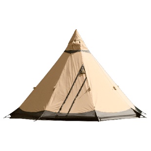 特恩迪贝Tentipi Safir 7人户外露营尖顶营地野外生火金字塔帐篷