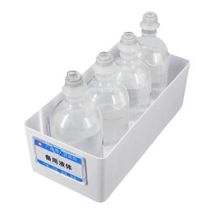 医院6S管理收纳盒备用液体存放盒医用输液盒收纳筐物品药盒壁柜储