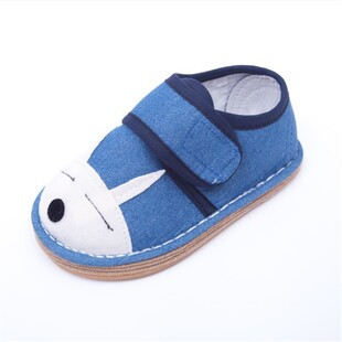 儿童手工千层底小布鞋男宝宝学步鞋布单鞋女老北京1-3岁2春秋单鞋