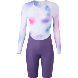 兰帕达 骑行服连体服炫驰女士修身显瘦透气春秋夏季公路车自行车