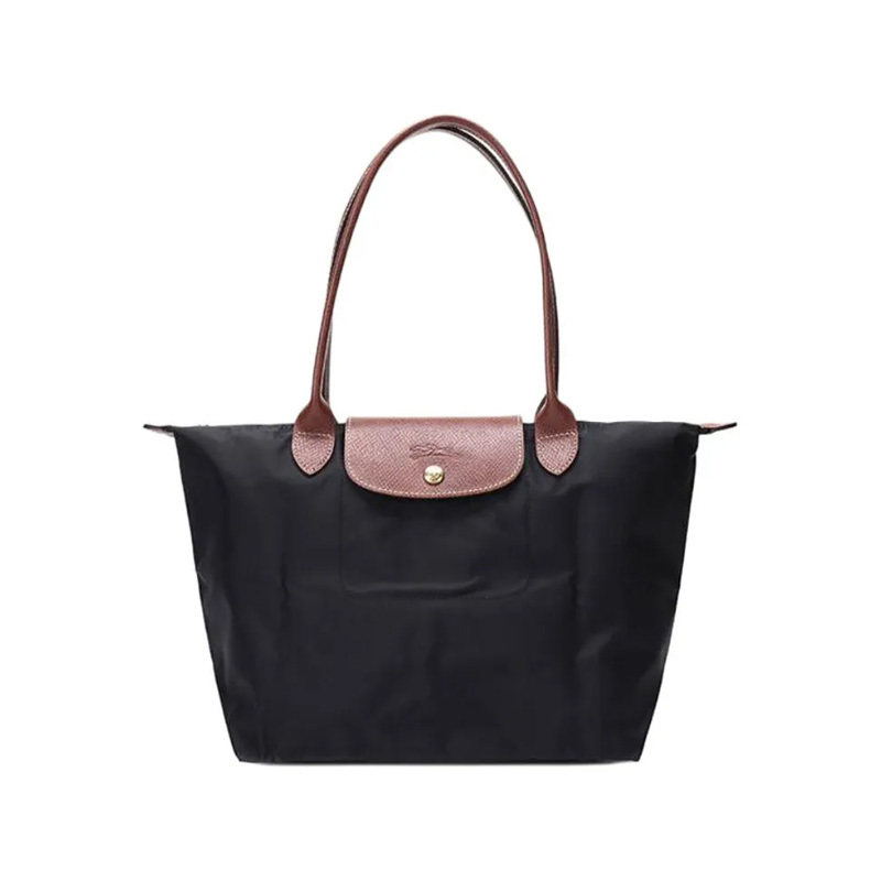 【自营】LONGCHAMP/珑骧简约百搭 女士单肩手提包饺子包中号